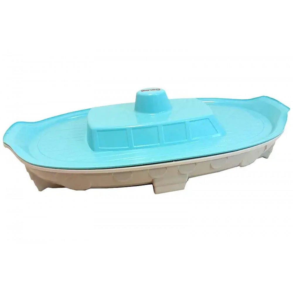 Сіро-бірюзовий кораблик